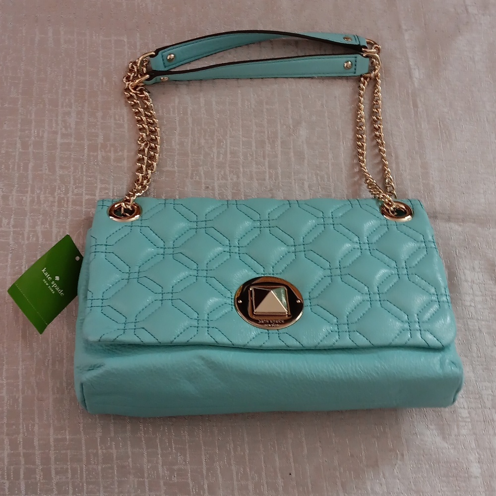 NWT Kate Spade Astor Court Cynthia Quilted Leather Shoulder Bag